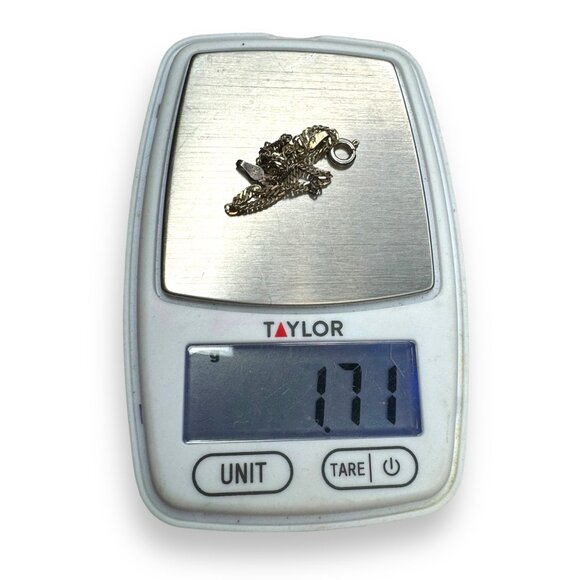 Sterling Silver 7" Italian Twist Chain Bracelet - Picture 9 of 9